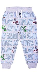 img 1 attached to 👖 Disney Toy Story Boy's Drawstring Athletic Jogger Pants - 2-Piece Set