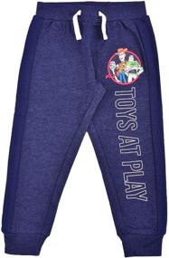 img 3 attached to 👖 Disney Toy Story Boy's Drawstring Athletic Jogger Pants - 2-Piece Set