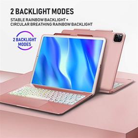 img 2 attached to Keyboard Case IPad 2018 3Rd 2020 4Th Tablet Accessories and Bags, Cases & Sleeves
