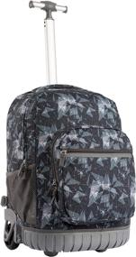 img 4 attached to 🎒 Seanshow Wheeled Backpack: A Product Perfect for Schooling Geometry