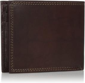 img 3 attached to Buxton Credit Billfold Wallet Brown