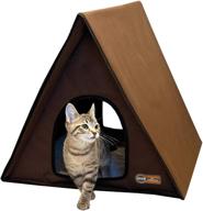 🐱 k&amp;h pet products multi-kitty a-frame outdoor kitty house - heated or unheated cat shelter logo