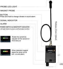 img 2 attached to 🧲 G618D: Высокопроизводительный детектор магнитного поля для точного определения местоположения GPS-трекера на автомобиле или грузовике.
