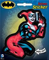 ata boy comics harley quinn sticker logo