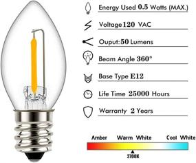 img 3 attached to 🔍 Tsunetani C7 Edison Replacement Incandescent: The Ultimate Equivalent Search