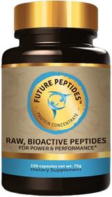 img 4 attached to 💪 Future Peptides™ Pure Protein: Ultimate Protein Capsules for Pre and Post Workout Supplements. Ideal Amino Acids Raw Food Replacement for Whey Protein Powder. Suitable for Crossfit Training.