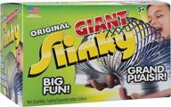 🔥 slinky original brand giant metal: the ultimate spring toy for endless fun! logo