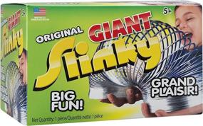 img 3 attached to 🔥 Slinky Original Brand Giant Metal: The Ultimate Spring Toy for Endless Fun!