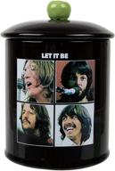 🪕 fabulously functional beatles home cookie jar: store your sweet treats in iconic style! логотип