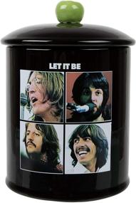 img 3 attached to 🪕 Fabulously Functional Beatles Home Cookie Jar: Store Your Sweet Treats in Iconic Style!