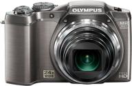 olympus sz-31mr silver: 16mp cmos camera, 24x wide-angle zoom, 3-inch touch lcd panel - old model logo