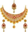 bindhani bollywood wedding necklace earrings women's jewelry logo