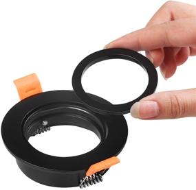 img 3 attached to 🔧 Flexible Cutout: Adjustable Downlights Fixture Holders