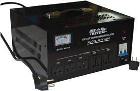 img 1 attached to Starlite 5000 Watt Step Up/Down Voltage Converter Transformer WTX-5000: 5-Year Warranty, Fuse Protection, Automatic Voltage Regulator - 110/220 V Two-Way Transformer for Reliable Power Conversion - 110/120/220/240V Compatible