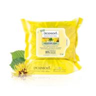 dickinson's refreshing daily cleansing cloths 🌿 with witch hazel and aloe - 25 count logo