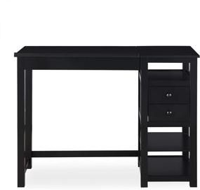 img 2 attached to 🎨 Dorel Living Drafting and Craft Counter Height Desk: Perfect Black Beauty for Crafters and Artists