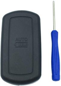 img 3 attached to 🔑 Range Rover Sport Land Rover Discovery LR3 Keyless Entry Remote Car Key Fob Cover - Stylish Flip Auto Key Case Shell with 3 Buttons