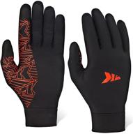 🧤 stay warm and nimble with kastking morning frost liner gloves! logo