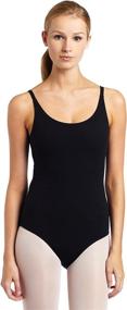 img 2 attached to Danskin Womens Camisole Leotard Petite
