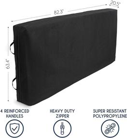 img 3 attached to 🛏️ Premium Queen Mattress Bag - Ultimate Protection for Moving & Storage - Durable Zipper - Reusable & Convenient - 4 Handles Included