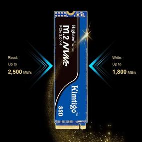 img 2 attached to 💾 Kimtigo 512GB SSD M.2 2280 NVMe Interface PCIe Gen 3x4 Internal Solid State Drive - 3D NAND (Read/Write Speed up to 2500/1800 MB/s), Model: KTP-660