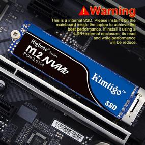 img 1 attached to 💾 Kimtigo 512GB SSD M.2 2280 NVMe Interface PCIe Gen 3x4 Internal Solid State Drive - 3D NAND (Read/Write Speed up to 2500/1800 MB/s), Model: KTP-660