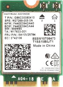 img 4 attached to 📶 Y5 AX210NGW AX210 WiFi 6E Gig+ M.2 2230 A/E Key Module with MU-MIMO Tri-Band Wi-Fi & Bluetooth 5.2 - Windows 10/11 64bit Support