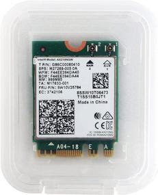 img 1 attached to 📶 Y5 AX210NGW AX210 WiFi 6E Gig+ M.2 2230 A/E Key Module with MU-MIMO Tri-Band Wi-Fi & Bluetooth 5.2 - Windows 10/11 64bit Support