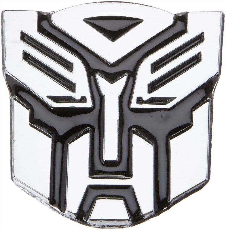 transformer autobot chrome finish emblem exterior accessories in emblems 로고