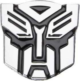 img 1 attached to 🤖 Unique Chrome Transforming Auto Robot Auto Emblem: 2 1/2'' Tall Marvel