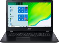 💻 acer aspire 3 slim 17.3" hd+ laptop with 10th gen intel core i5-1035g1, intel uhd graphics, and windows 10 - includes bonus woov 32gb micro sd card logo