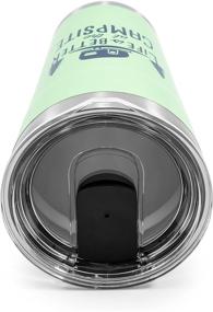 img 2 attached to 🏕️ Camco Life Is Better At The Campsite Stainless Steel 20 Oz: The Perfect Camping Companion