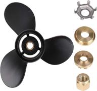 🚀 upgraded aluminum propeller 14 1/2 x 19 pitch for mercury outboard engine 135-300hp, 15 spline tooth, rh - tutor auto 48-832830a45 (includes hub kits) логотип