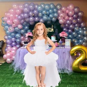 img 1 attached to 👗 Stunning Handmade Girls Tutu Dresses: Perfect for Birthday Parties, Photography Props, and Special Occasions!