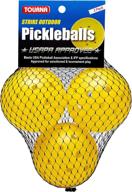 tourna outdoor pickleballs 3 pack logo