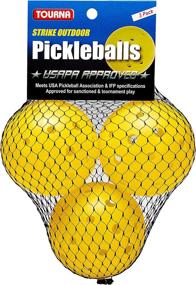 img 1 attached to Tourna Outdoor Pickleballs 3 Pack