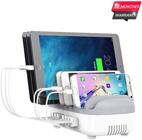 img 3 attached to 🔌 ORICO 120W Charging Station: 10 USB Smart Ports, Temperature Control, Organizer Dock for Devices - Cell Phones, Tablets, and More!