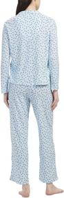 img 1 attached to Women's Floral Girlfriend Pajama Set with Long Sleeves by Karen Neuburger