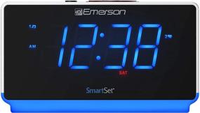 img 1 attached to 🔊 Emerson Radio ER100112: Bluetooth Alarm Clock Radio with USB Charging, Night Light & Jumbo Display