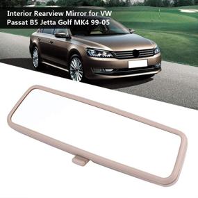 img 2 attached to Qiilu Interior Rearview Mirror 3B0857511G