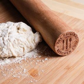 img 1 attached to 🥖 The Original Straight Rolling Pin: Master the Art of Baking with Precision