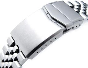 img 2 attached to Jubilee Stainless Steel Bracelet with Straight V-Clasp