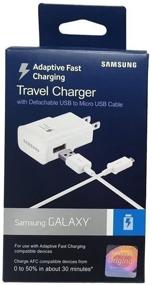 img 1 attached to 🔌 SAMSUNG SAMEP-TA20JWEUSTA OEM Adaptive Fast Charging Wall Charger for Galaxy S6/Edge-6 - White - Retail Packaging