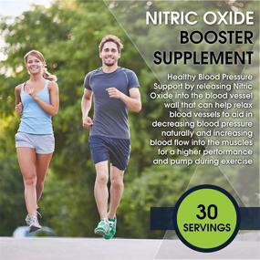 img 2 attached to 💙 L-Arginine 5000mg + L-Citrulline 1000mg Complex Powder Supplement: Boost Nitric Oxide, Support Blood Pressure - BlueEarth Company