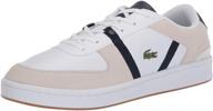 lacoste splitstep sneaker white medium logo