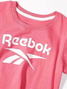 img 3 attached to 👚 Stylish Reebok Girls' Ss T-Shirts: Comfortable and Trendy Tops for Active Girls