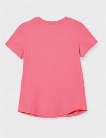 img 2 attached to 👚 Stylish Reebok Girls' Ss T-Shirts: Comfortable and Trendy Tops for Active Girls