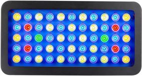 img 2 attached to 🐠 Enhance 30 Gallon Fish Tank with GYIELDS Dimmable 165W Full Spectrum LED Aquarium Light: Perfect for Saltwater and Freshwater Tanks, LPS, and SPS Coral Reef Systems