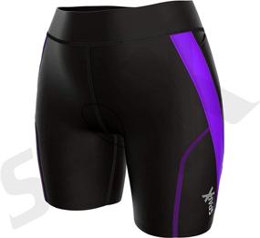 img 3 attached to 👖 Sparx Performance Women Triathlon Shorts: Premium 7” Bike Shorts for Women