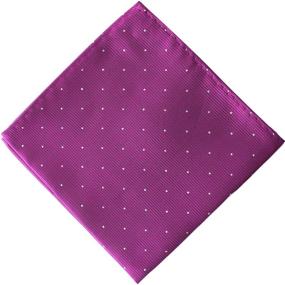 img 3 attached to Mens Polka Bowtie Pocket Square Men's Accessories